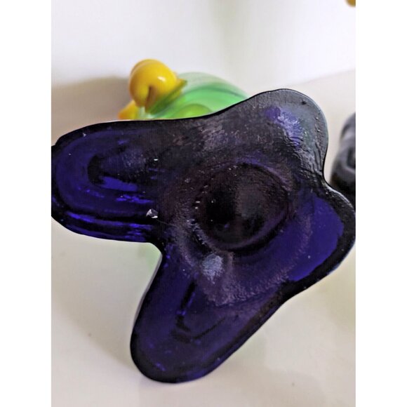 Murano Italy Multi Color Glass Circus Clowns Set of 2 - Picture 8 of 15